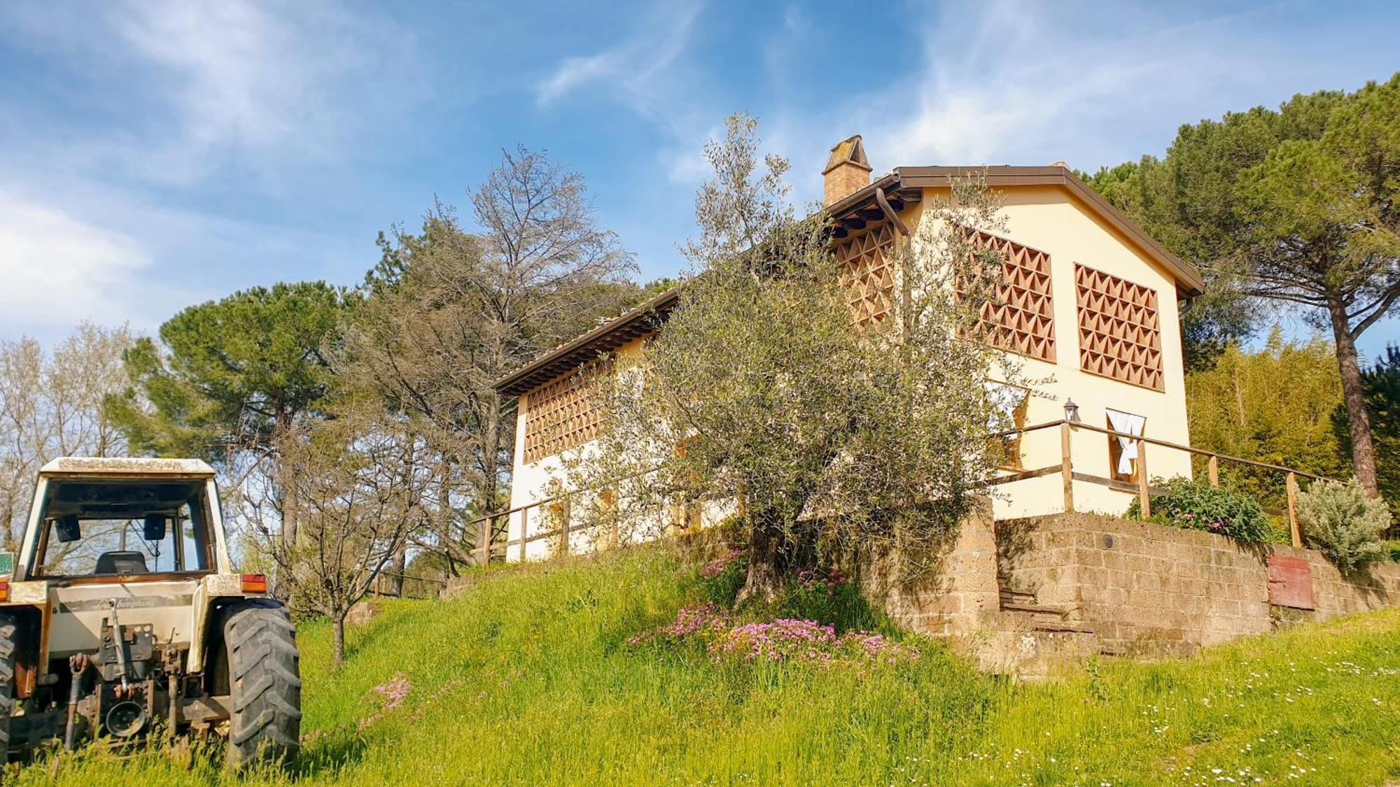Agriturismo Podere Le Tombe Pensionat Palaia Rum bild