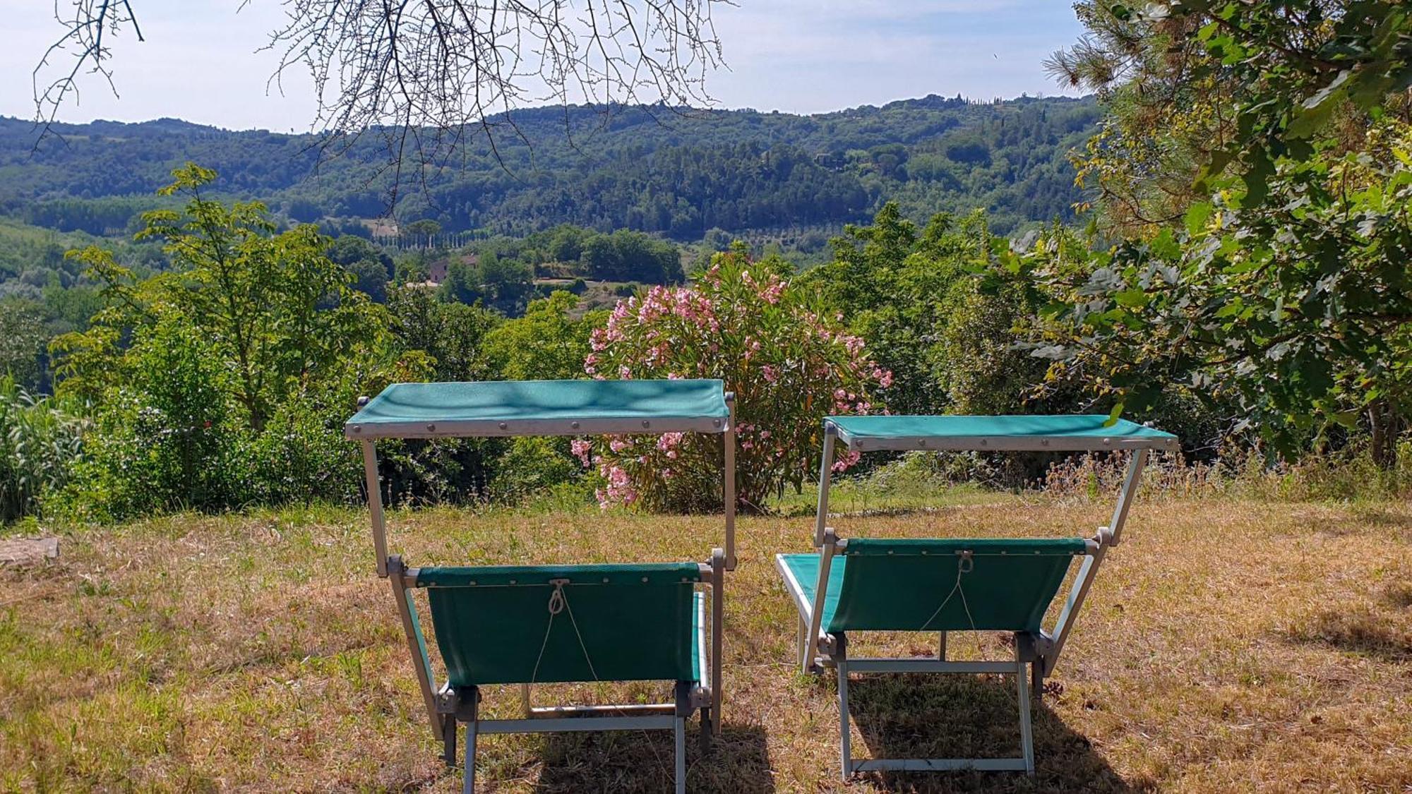 Agriturismo Podere Le Tombe Pensionat Palaia Rum bild