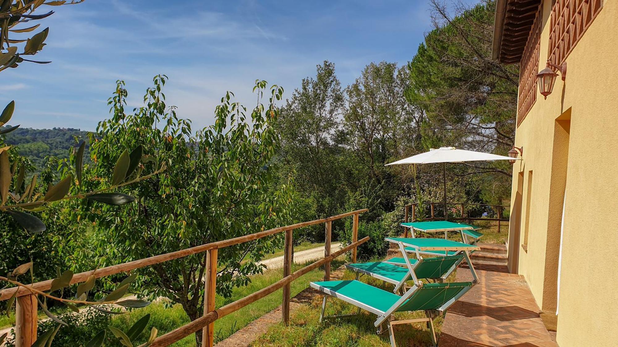 Agriturismo Podere Le Tombe Pensionat Palaia Rum bild